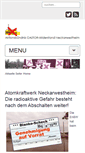 Mobile Screenshot of neckarwestheim.antiatom.net